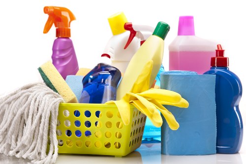 Professional post-build cleaning for kitchen and bathroom areas