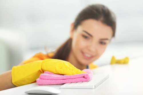 Deep carpet cleaning equipment used by a carpets cleaner in W14
